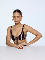 Handwoven Silver Zari Blouse from Palak X Ekaya