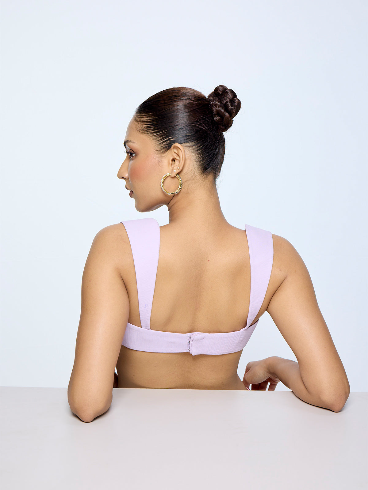 Lavendar Blouse from Palak X Ekaya