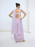 Lavender Dotted Neck-Tie