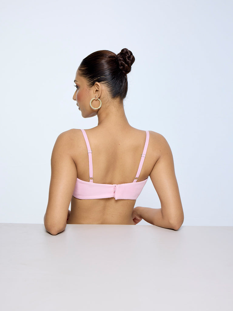 Blush Pink Blouse from Palak X Ekaya