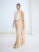 Handwoven Beige Scarf