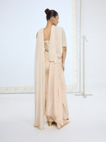 Handwoven Beige Scarf