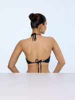 Black Polka Dot Blouse from Palak X Ekaya