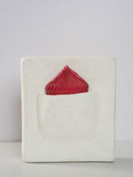 Handwoven Red Silk Pocket Square
