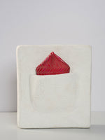 Handwoven Red Silk Pocket Square