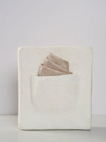 Handwoven Beige Silk Pocket Square