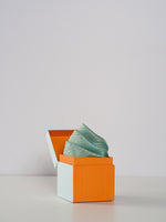 Handwoven Green Silk Pocket Square