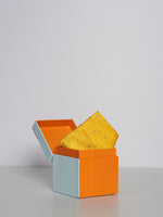 Handwoven Yellow Silk Pocket Square