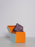 Handwoven Navy Silk Pocket Square