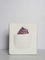 Handwoven Magenta Silk Pocket Square