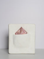 Handwoven Purple Silk Pocket Square