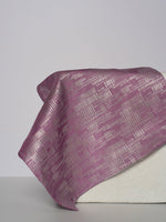 Handwoven Magenta Silk Pocket Square