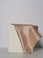 Handwoven Pink Silk Pocket Square