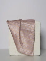 Handwoven Purple Silk Pocket Square
