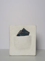 Handwoven Blue Silk Pocket Square