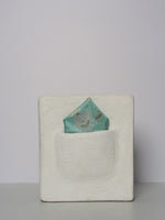 Handwoven Sea Green Silk Pocket Square
