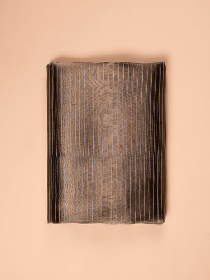 Handwoven Black Tissue Fabric