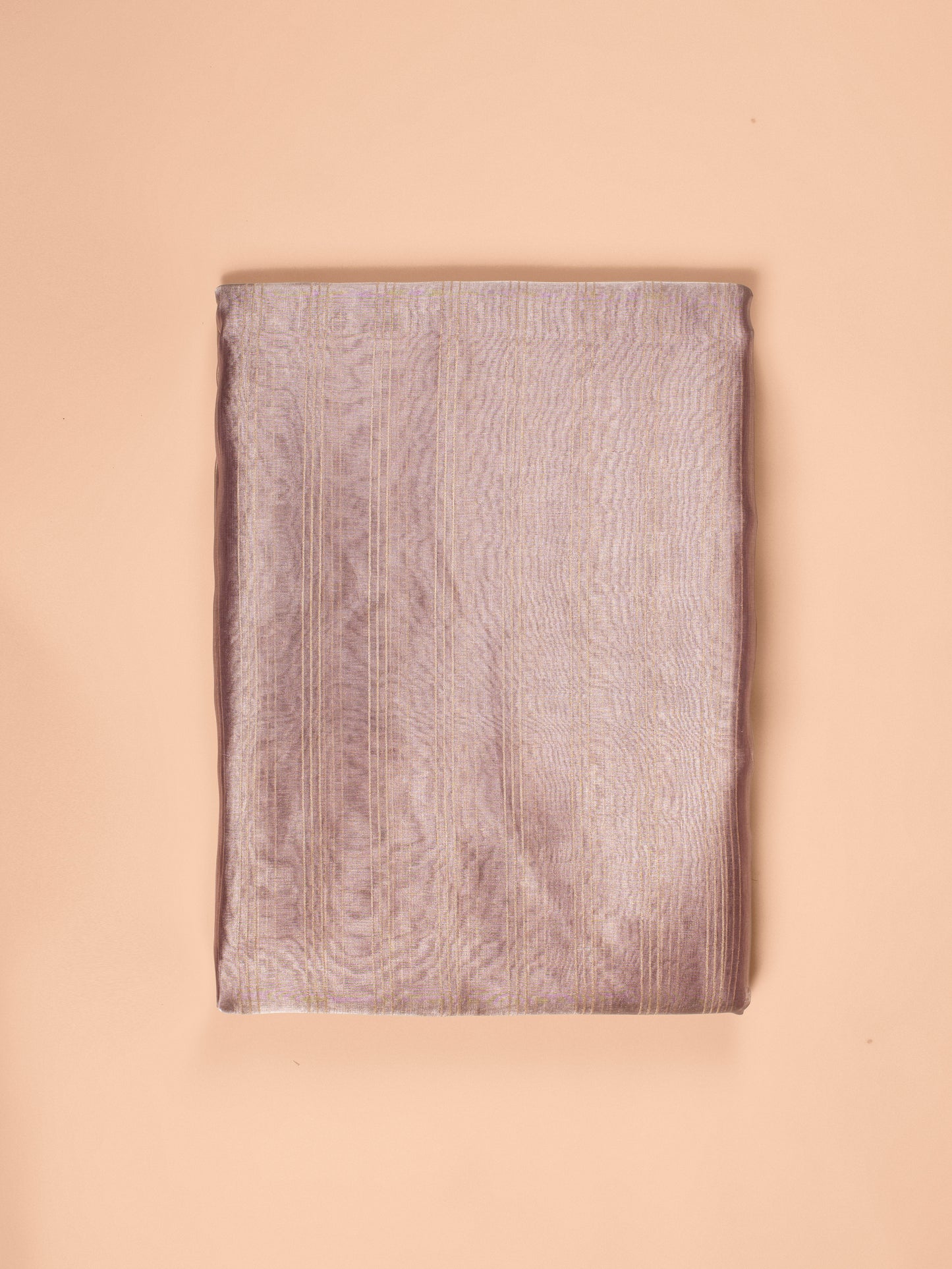 Handwoven Mauve Tissue Fabric