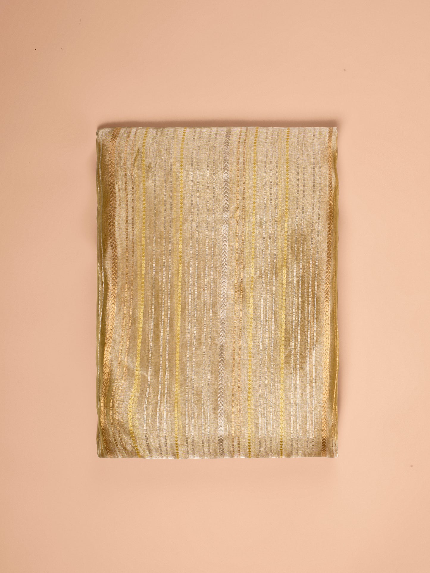 Handwoven Gold Tissue Fabric