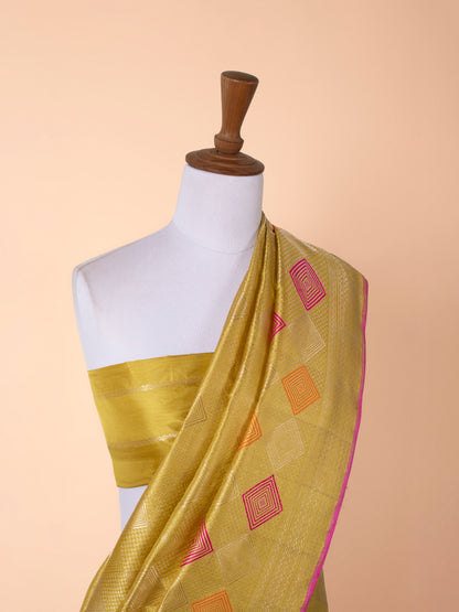 Handwoven Green Silk Saree