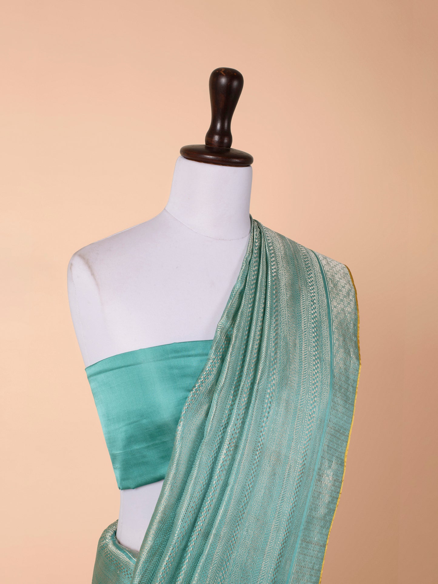 Handwoven Green Silk Saree