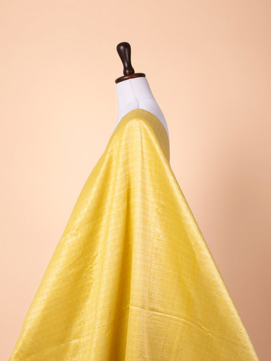 Handwoven Yellow Cotton Fabric