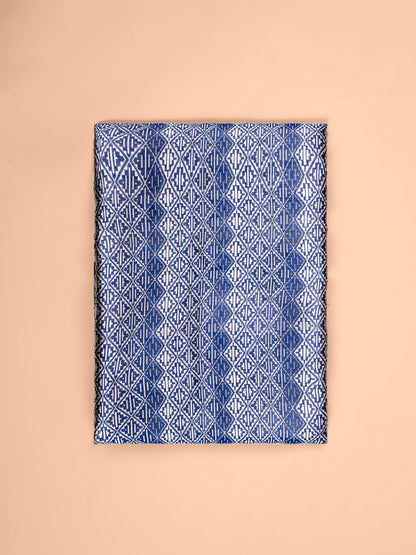 Handwoven Blue Silk Fabric