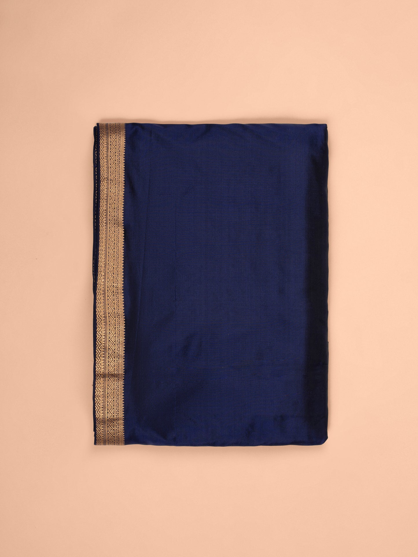 Handwoven Blue Silk Fabric