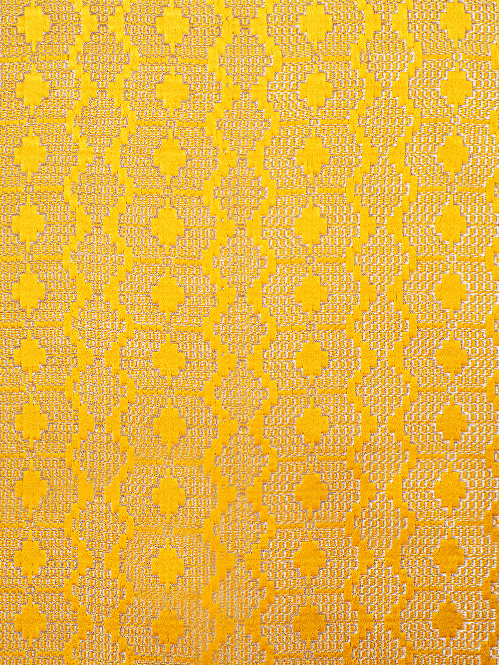 Handwoven Yellow Silk Lehenga