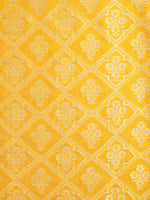 Handwoven Yellow Silk Lehenga