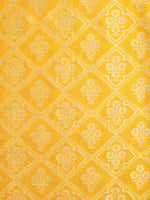 Handwoven Yellow Silk Lehenga