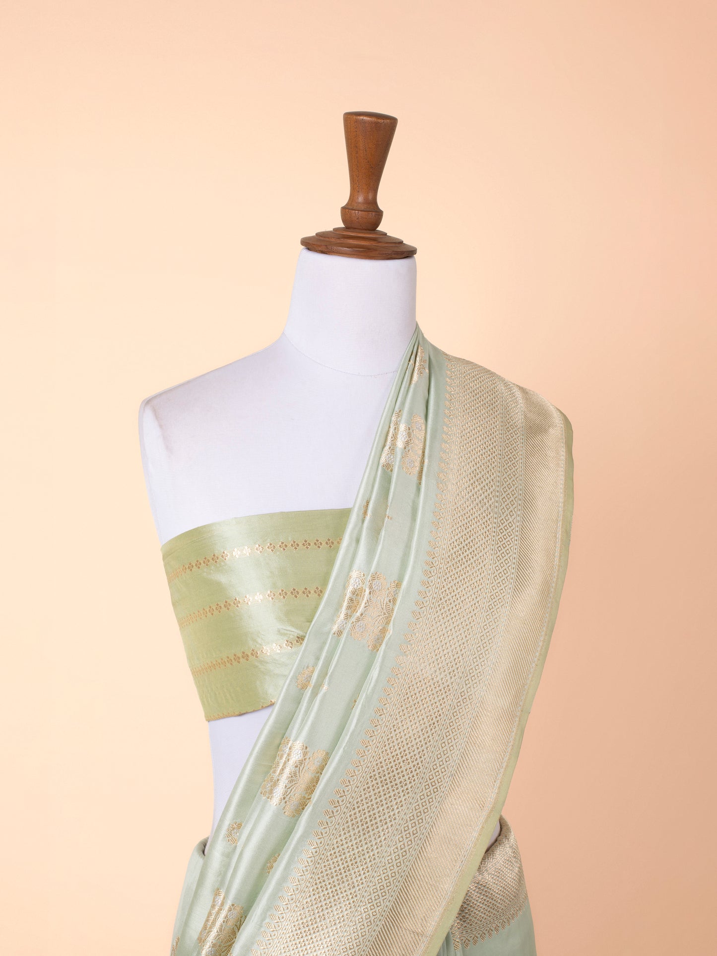 Handwoven Green Silk Saree