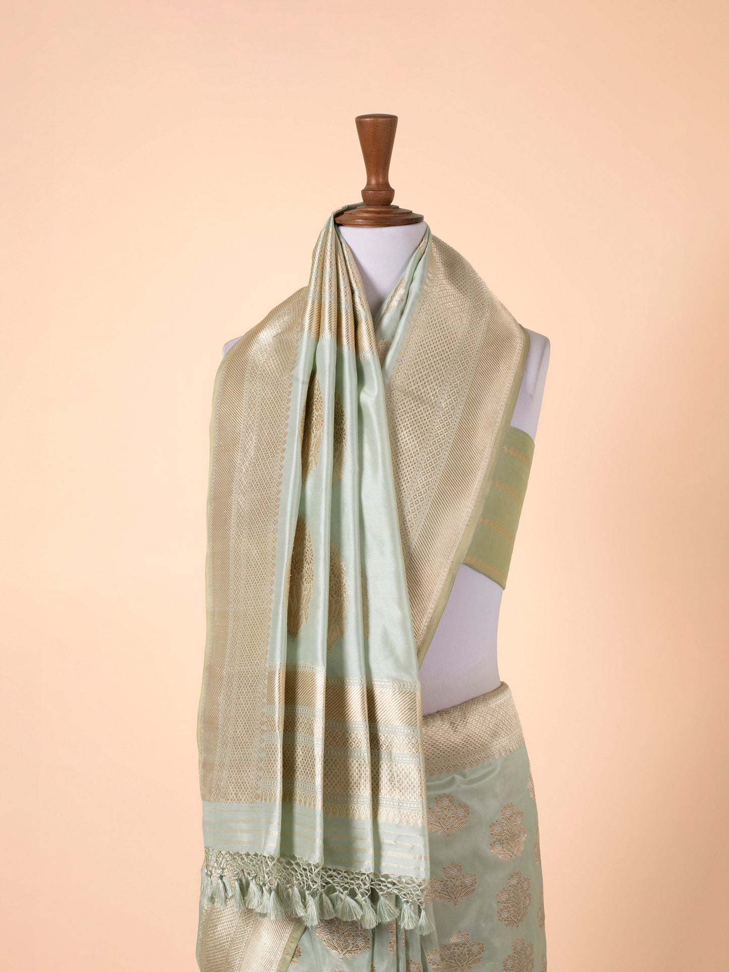 Handwoven Green Silk Saree