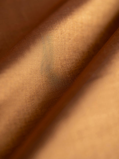 Handwoven Brown Tissue  Fabric