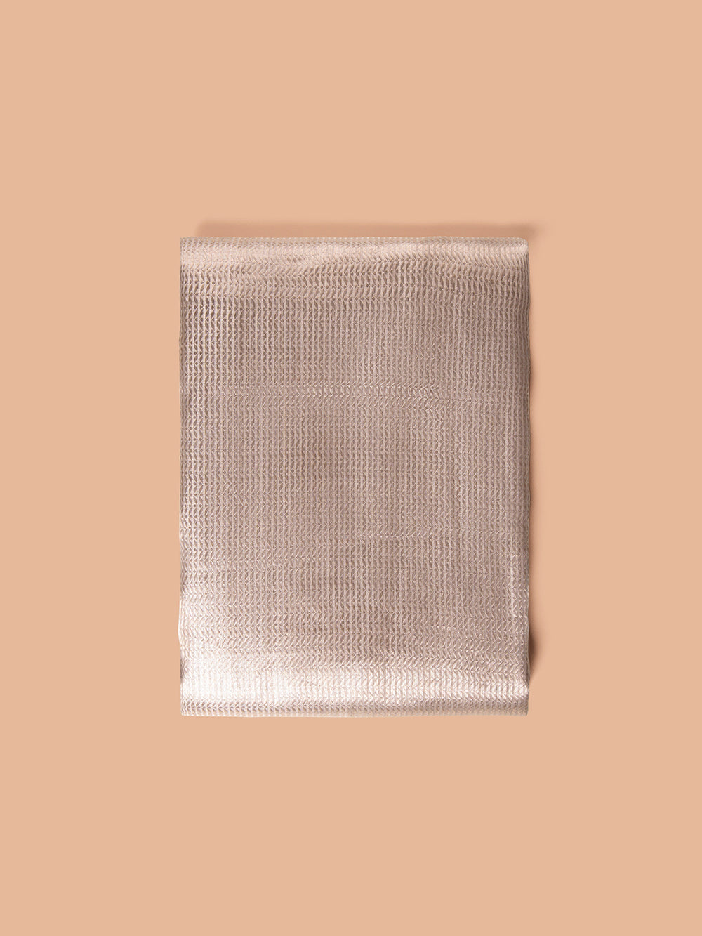 Handwoven Grey Tissue  Fabric