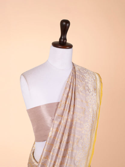 Handwoven White Satin Silk Fabric