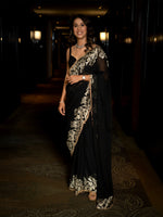 The Noir Saree