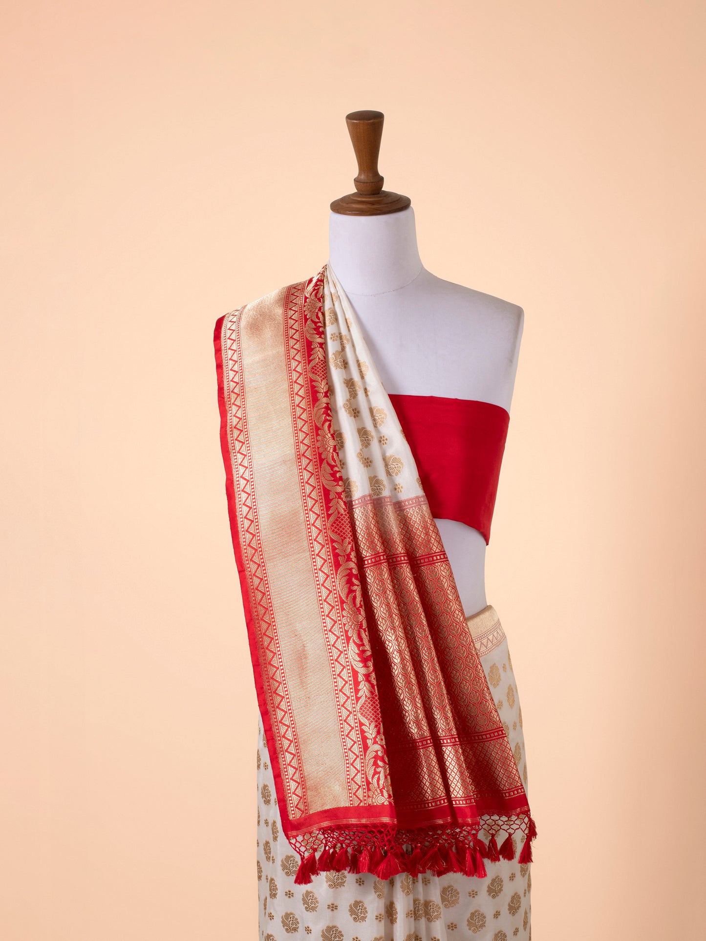 Handwoven Multicolor Silk Saree