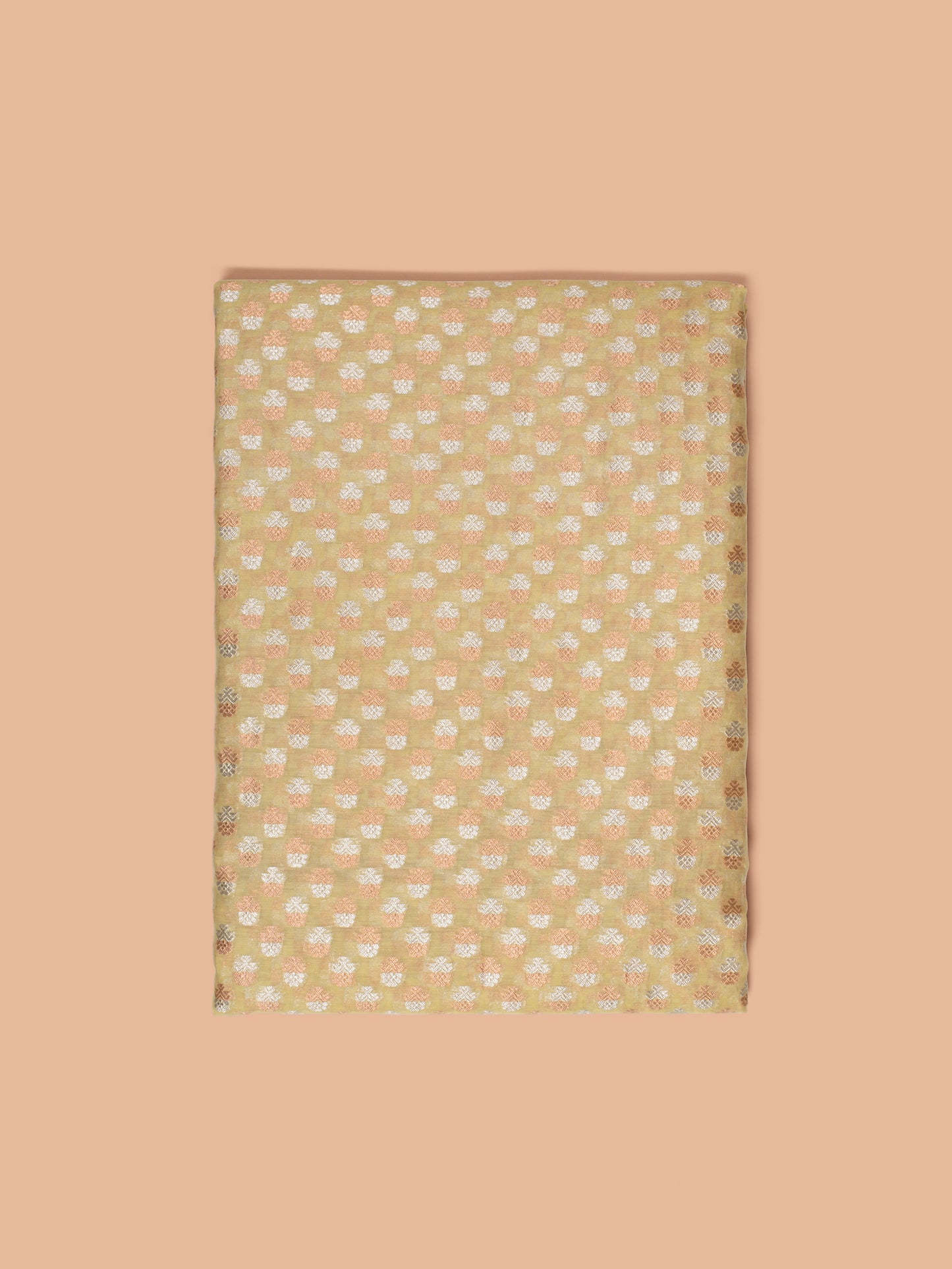 Handwoven Yellow Cotton Fabric