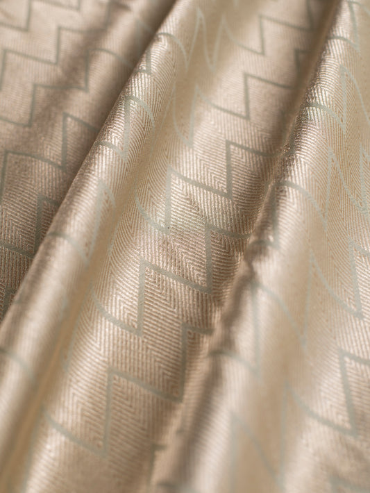 Handwoven Golden Silk Fabric