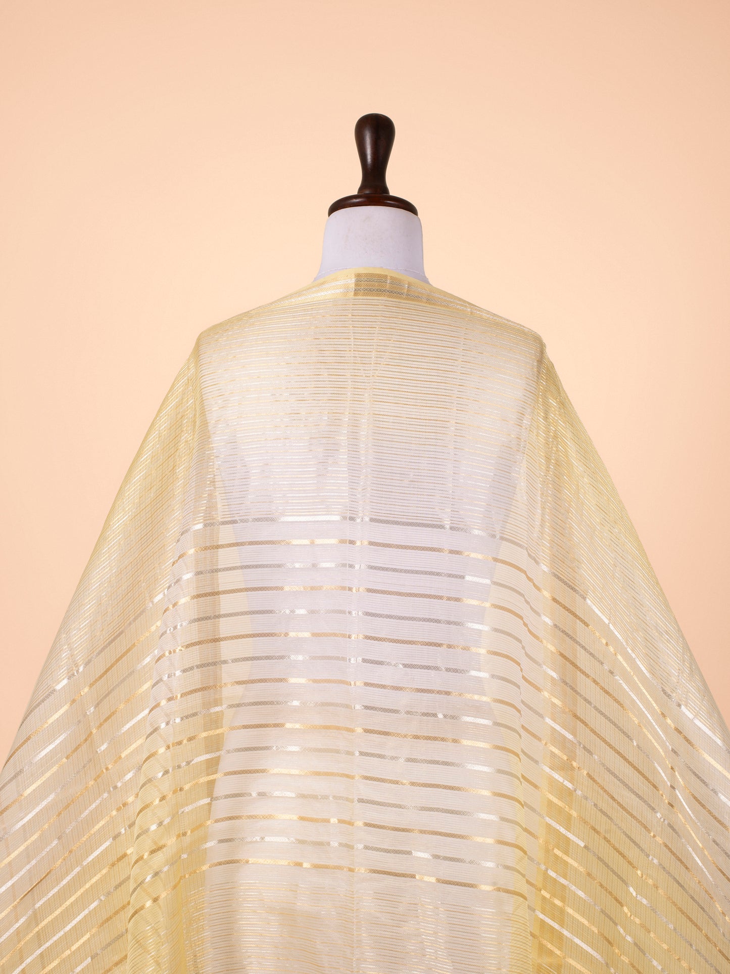 Handwoven Gold Tissue Dupatta