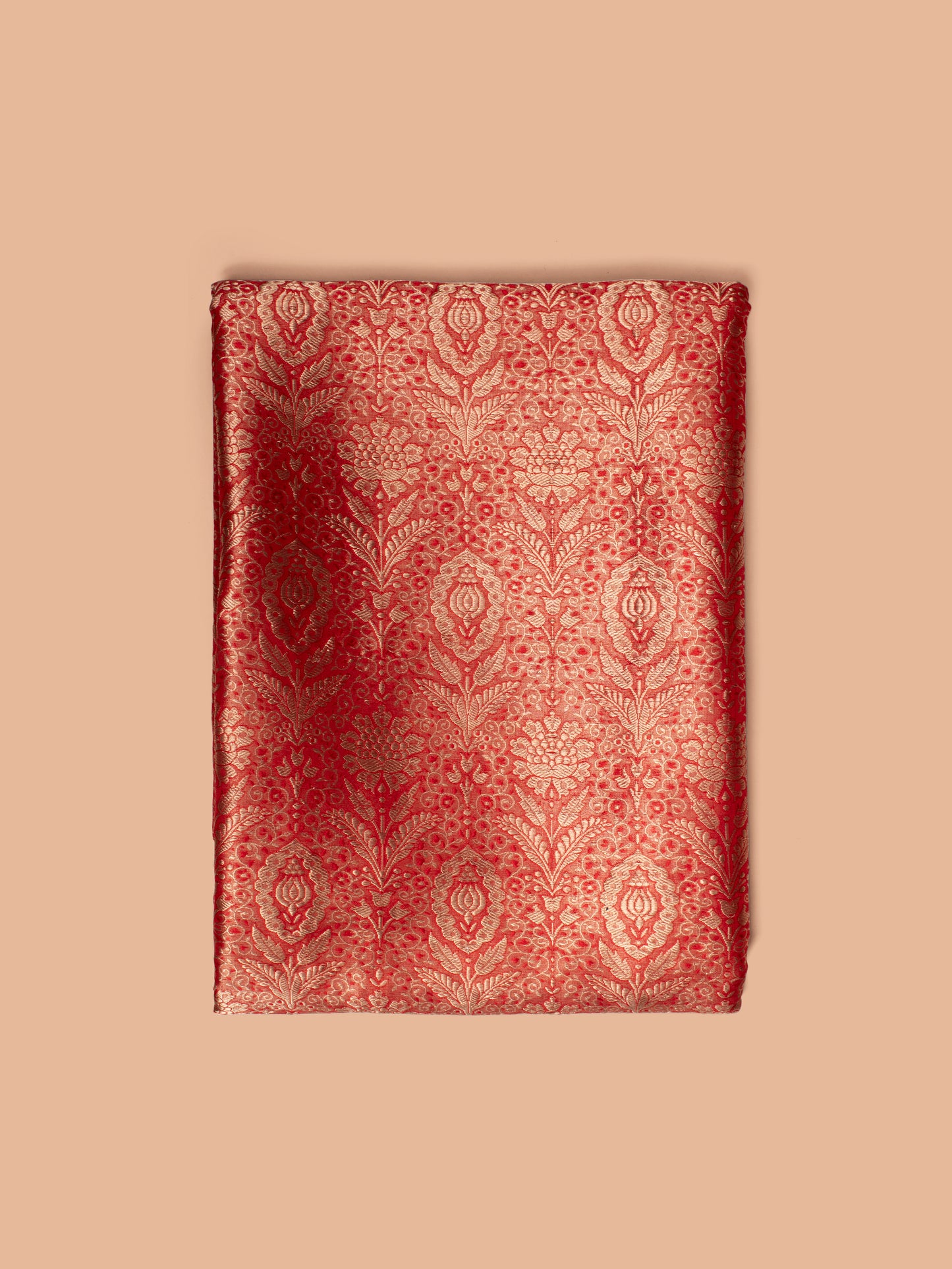 Handwoven Red Tissue Fabric