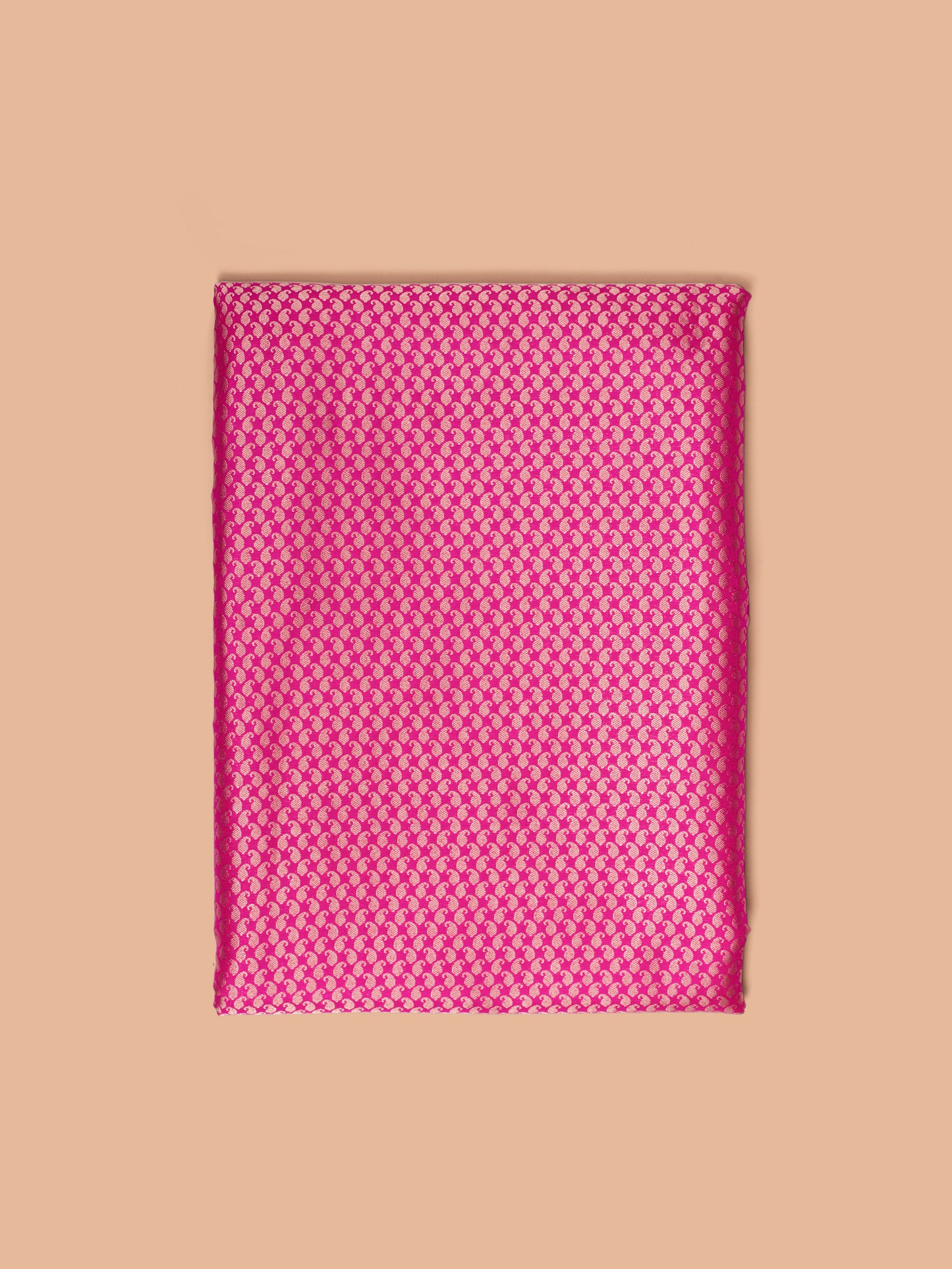 Handwoven Rani Pink Silk Fabric