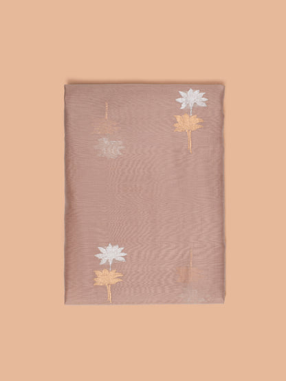 Handwoven Tan Cotton Fabric