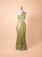 Handwoven Green Silk Saree