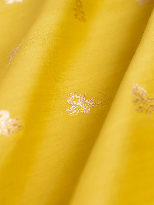 Handwoven Yellow Cotton Fabric
