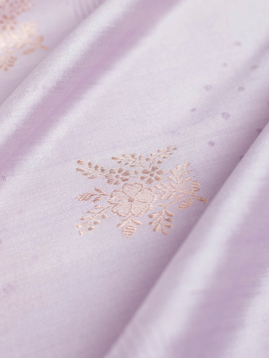Handwoven Purple Cotton Fabric