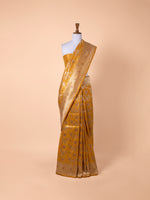 Handwoven Yellow Silk Saree