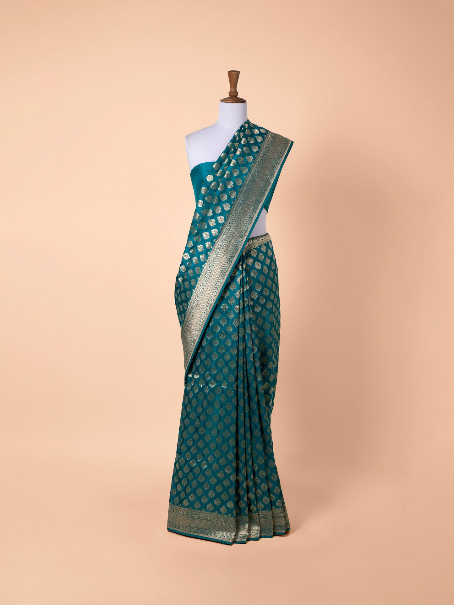 Handwoven Green Silk Saree