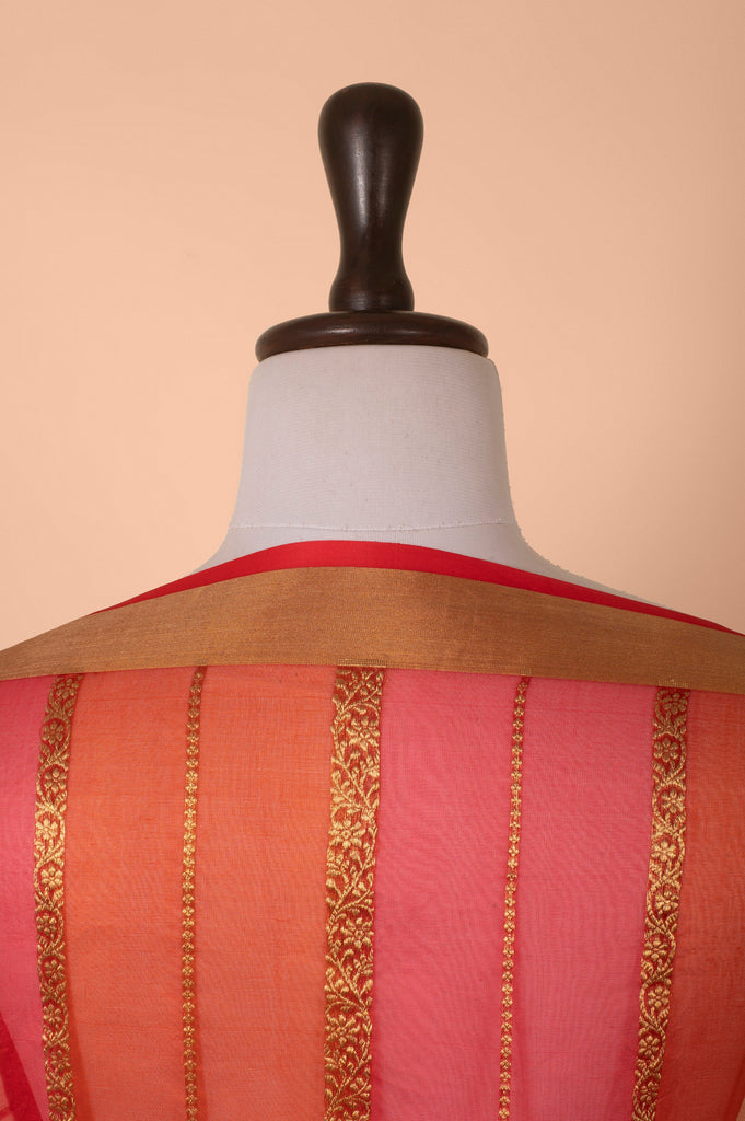 Handwoven Multicolor Organza Dupatta